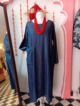 Load image into Gallery viewer, The Monika dress - denim