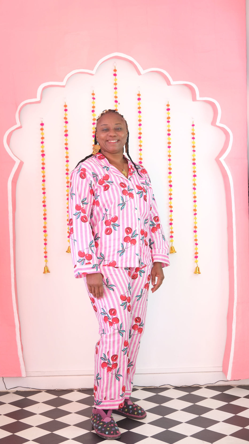 Sherbet Cherry's PJ set - Pink