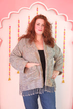 Load image into Gallery viewer, Boiled wool Coatigan