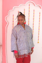 Load image into Gallery viewer, Boiled wool Coatigan