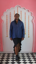 Load image into Gallery viewer, Denim A-line Shirt