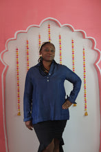 Load image into Gallery viewer, Denim A-line Shirt