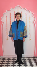 Load image into Gallery viewer, Sari Silk Coatigan