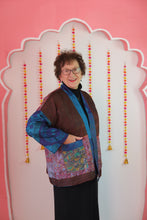 Load image into Gallery viewer, Sari Silk Coatigan