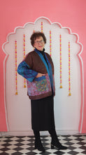 Load image into Gallery viewer, Sari Silk Coatigan