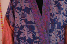 Load image into Gallery viewer, Sari Silk Coatigan - Reversible