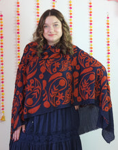 Load image into Gallery viewer, Cashmere Pashmina with cotton Ari embroidery