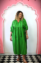 Load image into Gallery viewer, The Aphrodite dress - green/green