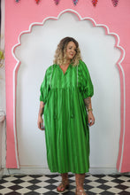 Load image into Gallery viewer, The Aphrodite dress - green/green
