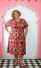 Load image into Gallery viewer, Ikat Aphrodite kaftan
