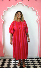 Load image into Gallery viewer, Stripy Aphrodite dress - Red /pink