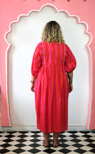 Load image into Gallery viewer, Stripy Aphrodite dress - Red /pink