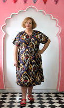 Load image into Gallery viewer, Ikat Aphrodite kaftan