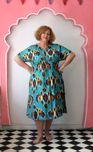 Load image into Gallery viewer, Ikat Aphrodite kaftan