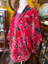 Load image into Gallery viewer, Kimono - Chintz print - red