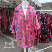 Load image into Gallery viewer, Kimono - chintz print - pink 🩷