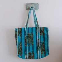 Load image into Gallery viewer, The Jaipur quilted Velvet tote bag