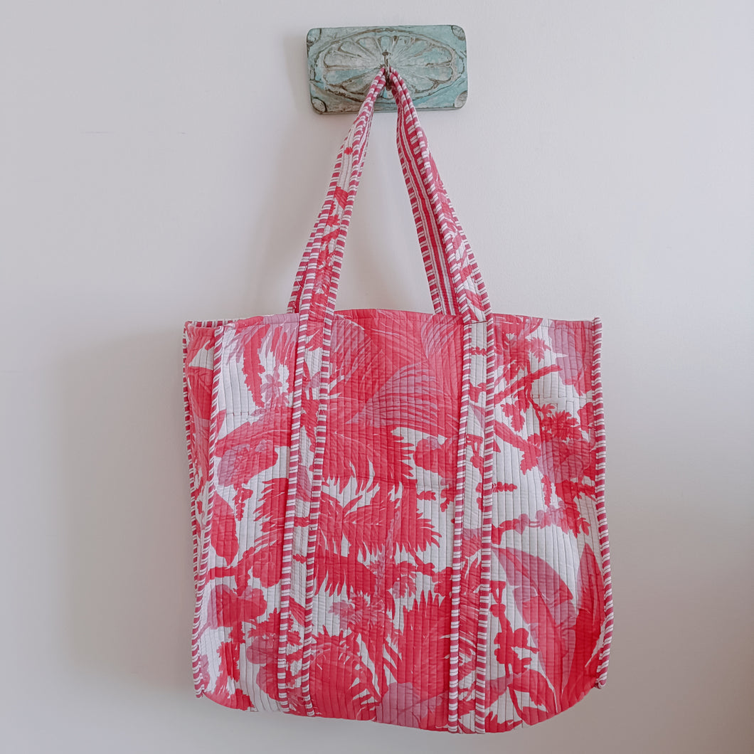 Jaipur quilted Tote bag