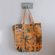 Load image into Gallery viewer, Jaipur quilted Tote bag