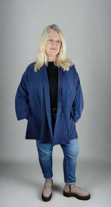 The Jedi Kantha stitch jacket