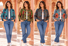 Load image into Gallery viewer, Slub cotton Suzami jacket