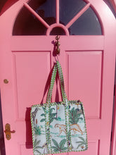 Load image into Gallery viewer, Jaipur tote bag with zip