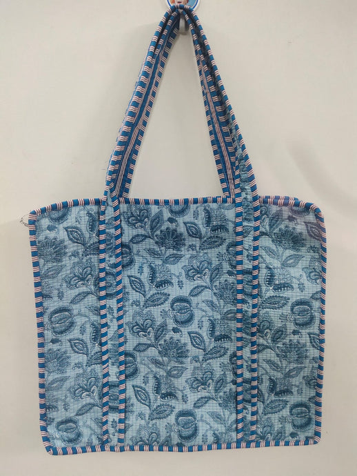 Jaipur tote bag with zip