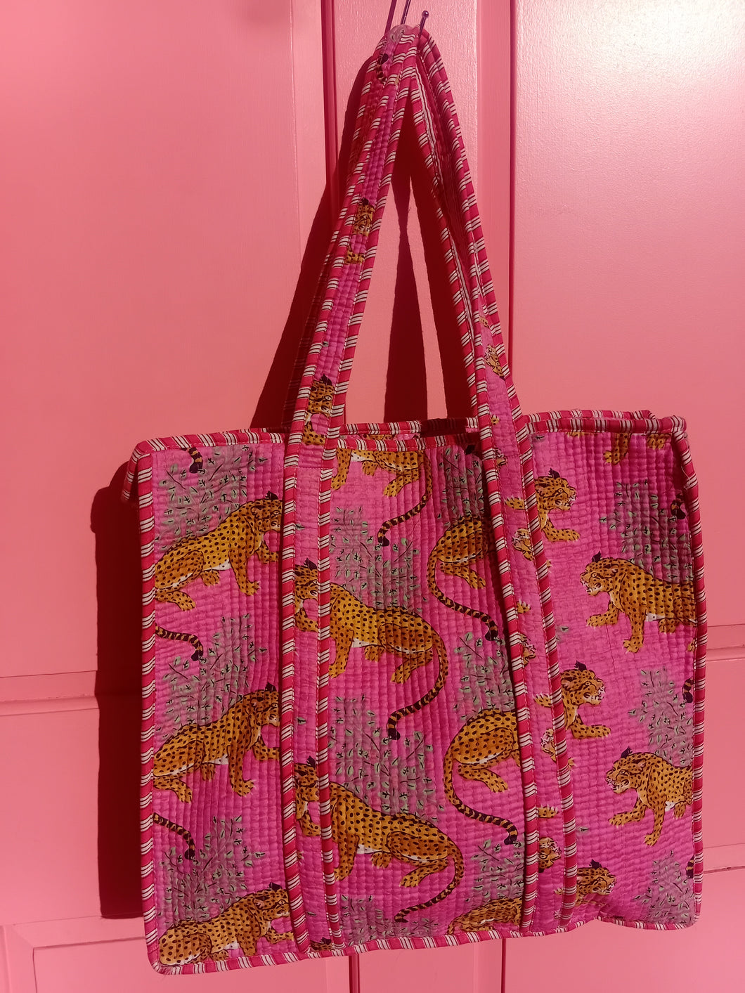Jaipur tote bag with zip