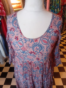 The Santa Fey dress - chalky pink