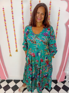 Harper dress - Teal