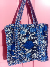 Load image into Gallery viewer, Jaipur tote bag with zip