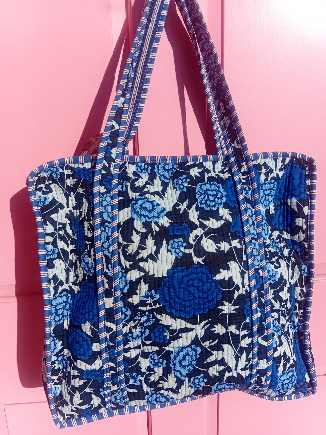 Jaipur tote bag with zip