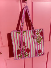 Load image into Gallery viewer, Jaipur tote bag with zip