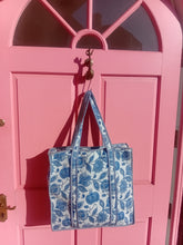 Load image into Gallery viewer, Jaipur tote bag with zip