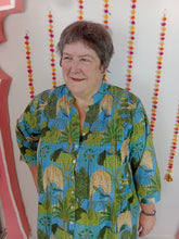 Load image into Gallery viewer, Langston shirt dress duck egg blue