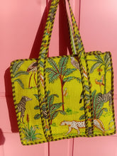 Load image into Gallery viewer, Jaipur tote bag with zip