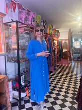Load image into Gallery viewer, Cheesecloth shirt dress