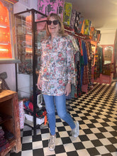 Load image into Gallery viewer, Chintz boyfriend shirt