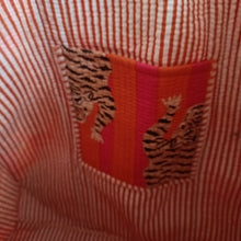 Load image into Gallery viewer, Jaipur Tote bag - orange &amp; pink