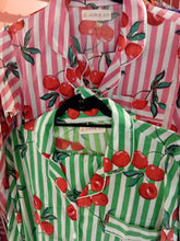 Load image into Gallery viewer, PJ set - Sherbet Cherry Stripe