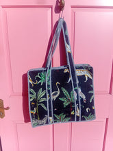 Load image into Gallery viewer, Jaipur tote bag with zip