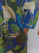 Load image into Gallery viewer, Langston shirt dress electric blue