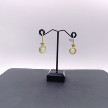 Load image into Gallery viewer, Citrine star earrings