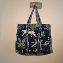 Load image into Gallery viewer, Jaipur Tote bag - navy