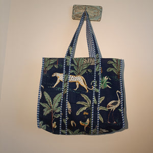 Jaipur Tote bag - navy