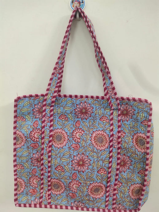 Jaipur tote bag with zip