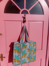 Load image into Gallery viewer, Jaipur tote bag with zip