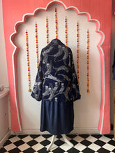 Load image into Gallery viewer, The Aikido Cats Jacket - midnight blue