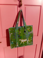 Load image into Gallery viewer, Jaipur tote bag with zip
