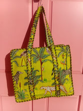 Load image into Gallery viewer, Jaipur tote bag with zip